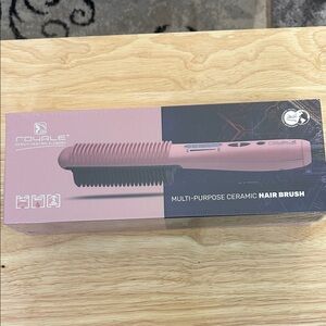 Pink Ceramic Hair Brush